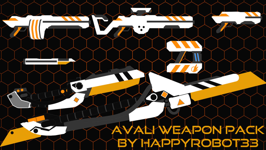 Avali Weapon Pack
